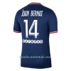 Camiseta de fútbol Paris Saint-Germain Juan Bernat 14 Primera Equipación 2021/22 - Hombre